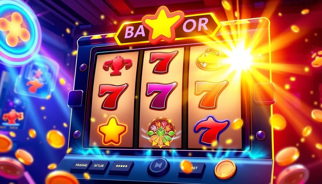 Engaging interface of slot gacor games showcasing colorful symbols and dynamic settings for online gaming.