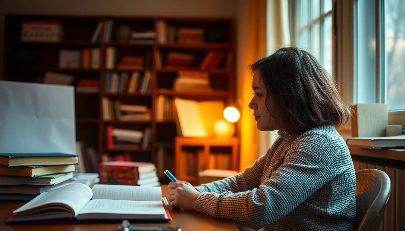 Engage with resonance-based aptitude tests to discover natural talents in a serene study setting.